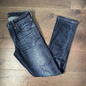 Men's Lucky Brand 110 Slim Jean Dark Blue